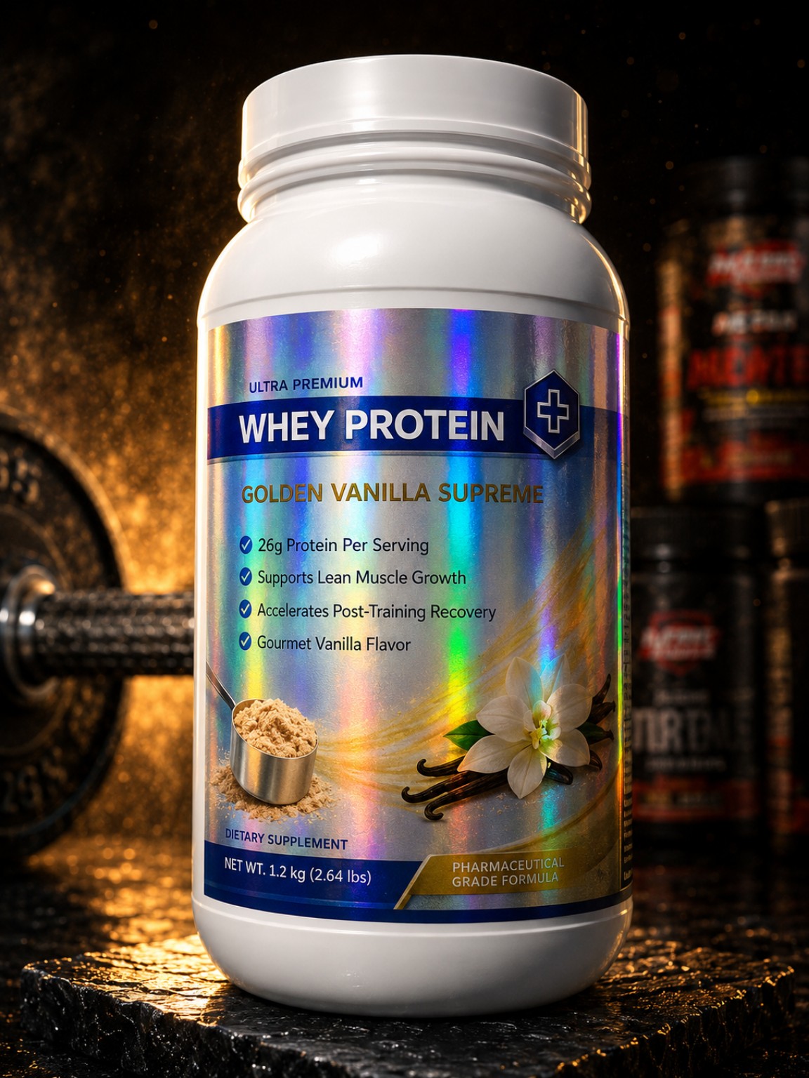 WHEY PROTEIN GOLDEN VANILLA SUPREME